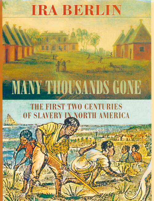Book cover of Many Thousands Gone: The First Two Centuries of Slavery in North America