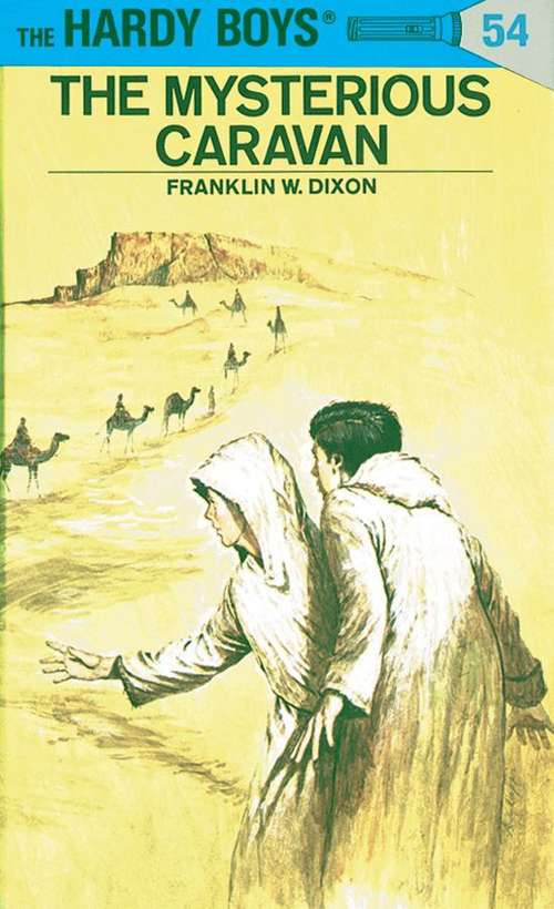 Book cover of The Mysterious Caravan (Hardy Boys #54)