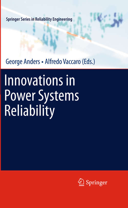 Book cover of Innovations in Power Systems Reliability