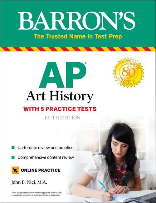 AP Art History: With 5 Practice Tests (Barron's Test Prep)