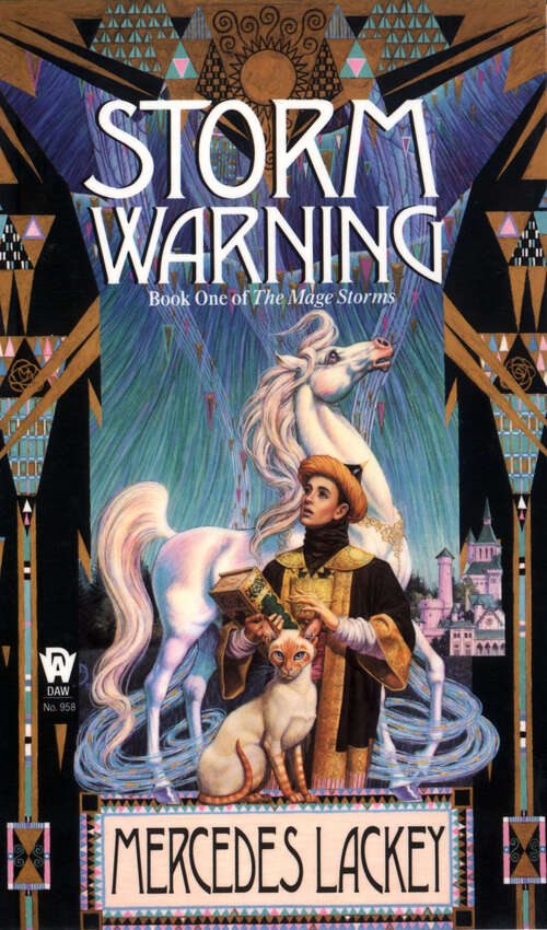Book cover of Storm Warning (Valdemar: Mage Storms #1)