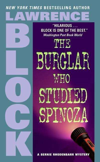 Book cover of The Burglar Who Studied Spinoza