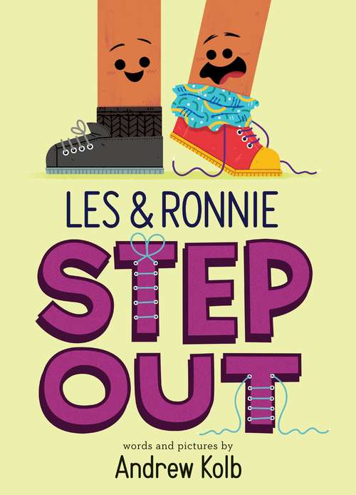 Book cover of Les & Ronnie Step Out