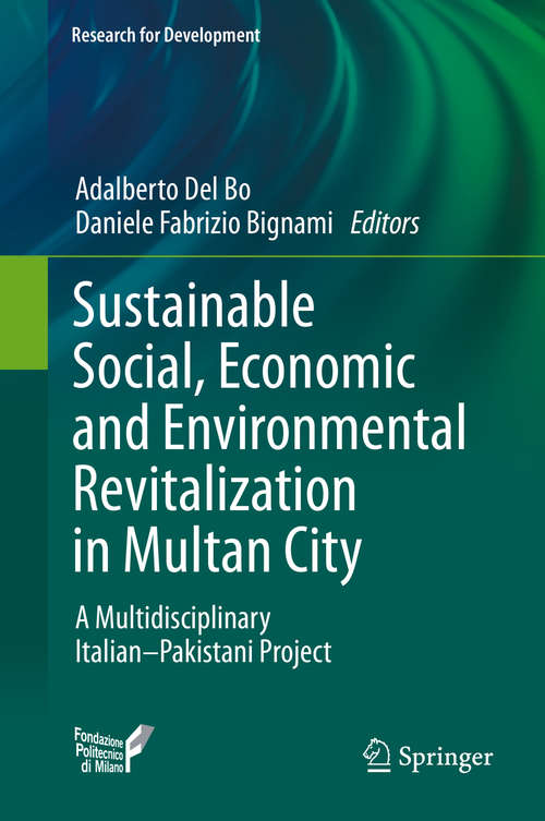 Book cover of Sustainable Social, Economic and Environmental Revitalization in Multan City