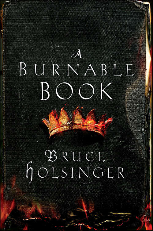 Book cover of A Burnable Book: A Novel