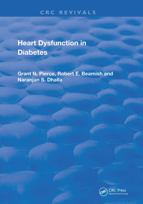 Heart Dysfunction In Diabetes (Routledge Revivals)
