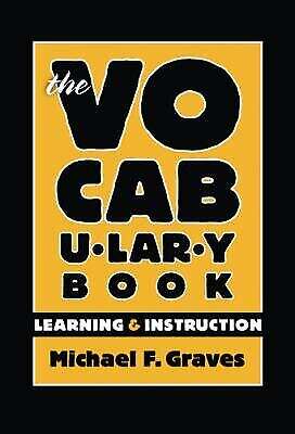 The Vocabulary Book: Learning And Instruction (Language And Literacy Series)
