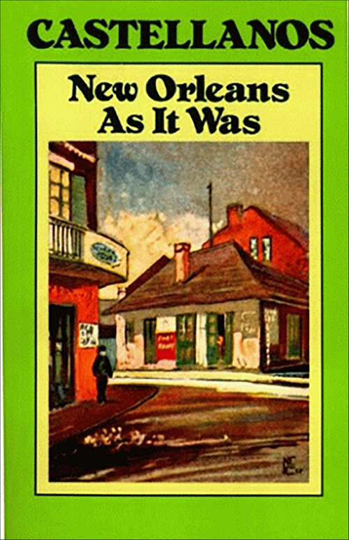 Book cover of New Orleans as It Was