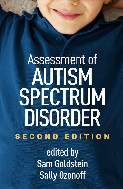 Book cover of Assessment of Autism Spectrum Disorder, Second Edition