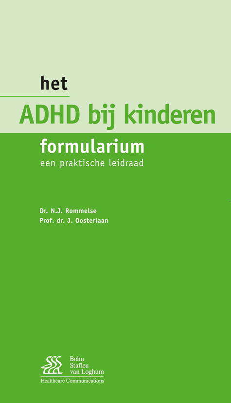 Book cover of Het ADHD bij kinderen formularium
