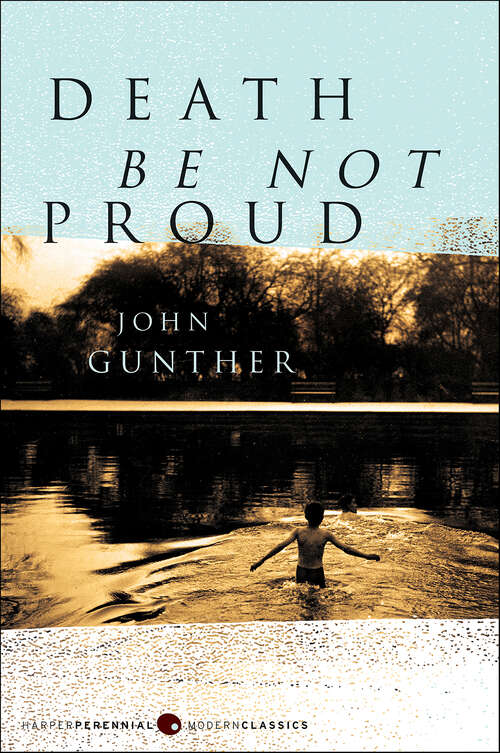 Book cover of Death Be Not Proud