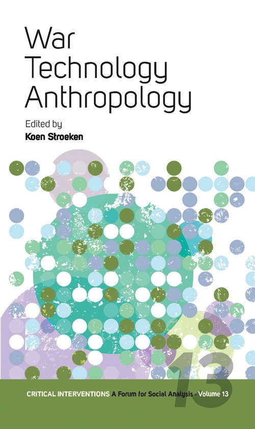 Book cover of War, Technology, Anthropology