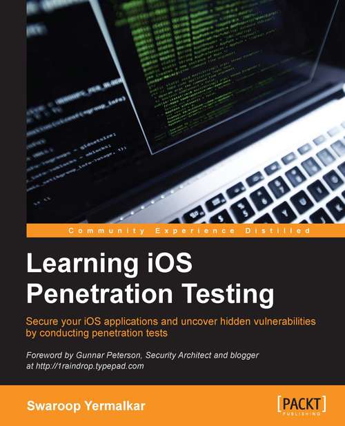 Book cover of Learning iOS Penetration Testing