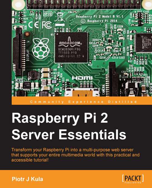 Book cover of Raspberry Pi Server Essentials