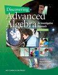 Book cover of Discovering Advanced Algebra: An Investigative Approach