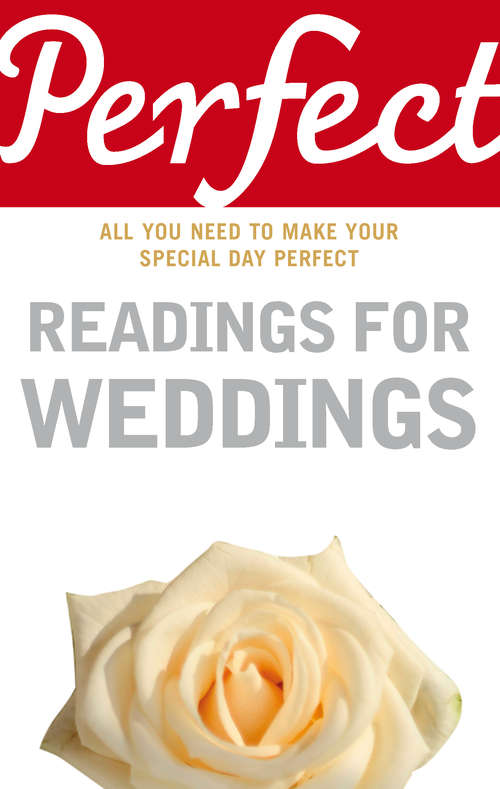 Book cover of Perfect Readings for Weddings