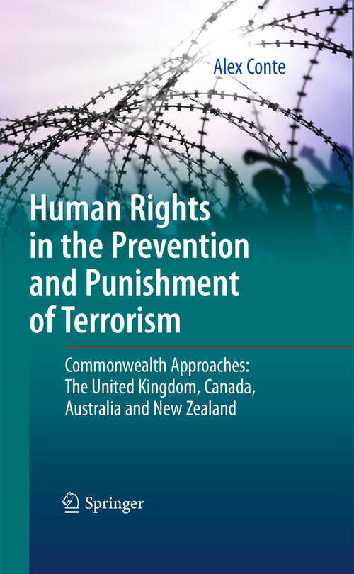 Book cover of Human Rights in the Prevention and Punishment of Terrorism