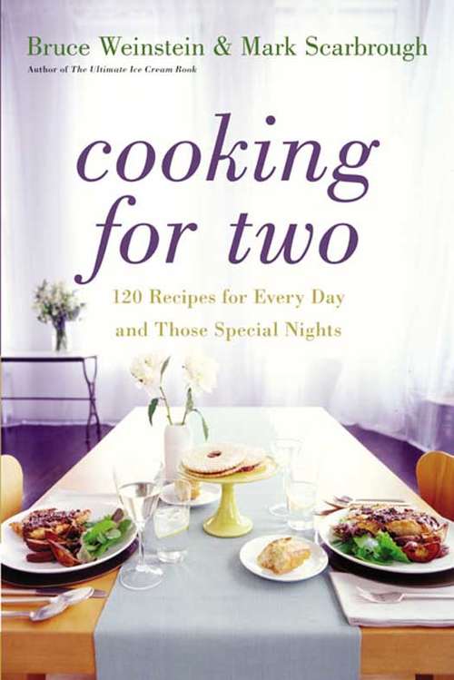 Book cover of Cooking for Two
