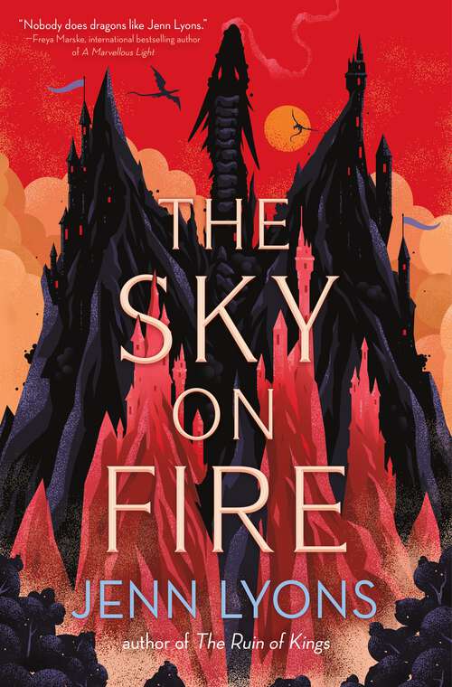 Book cover of The Sky on Fire