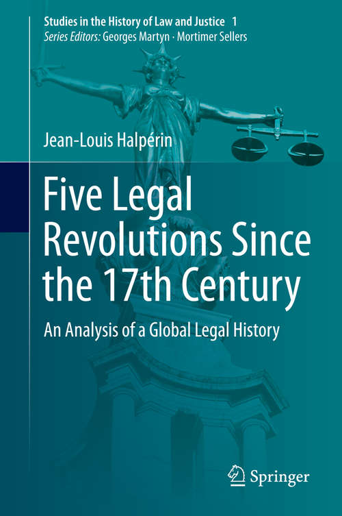 Book cover of Five Legal Revolutions Since the 17th Century