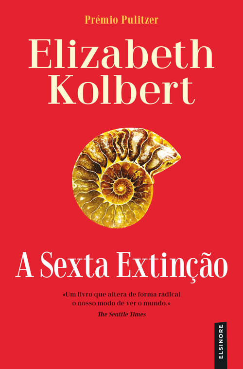 Book cover of A Sexta Extinção