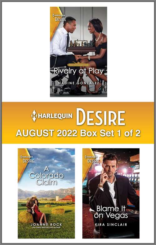 Book cover of Harlequin Desire August 2022 - Box Set 1 of 2 (Original)