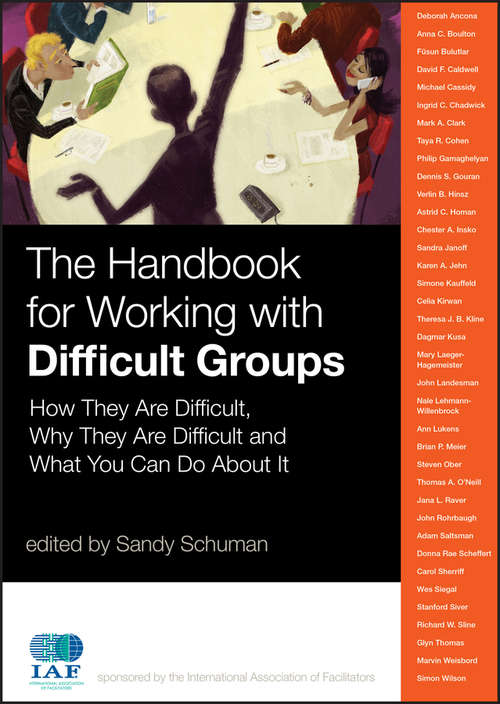 Book cover of The Handbook for Working with Difficult Groups