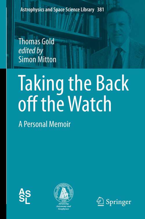 Book cover of Taking the Back off the Watch