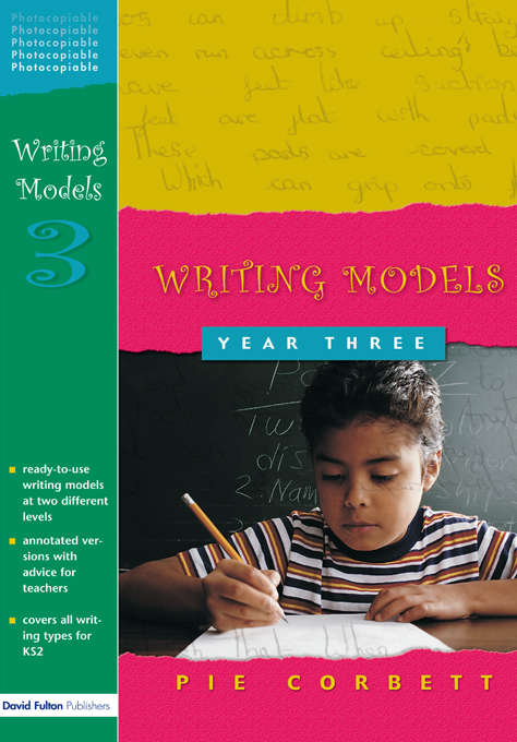 Book cover of Writing Models Year 3 (Writing Models Ser.)