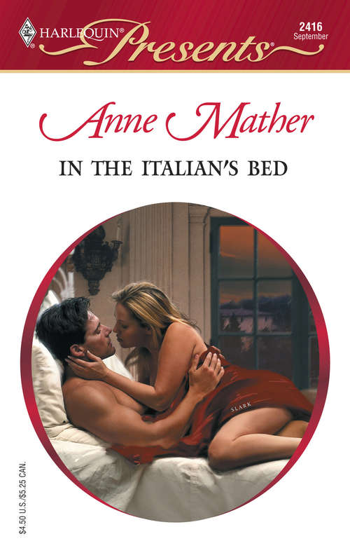 Book cover of In the Italian's Bed