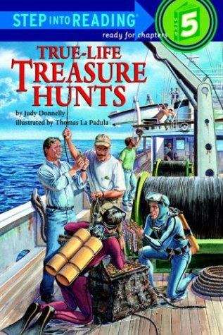 Book cover of True-Life Treasure Hunts