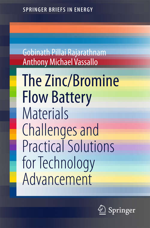 Book cover of The Zinc/Bromine Flow Battery