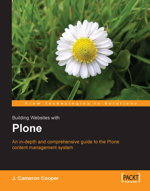 Book cover of Building Websites with Plone