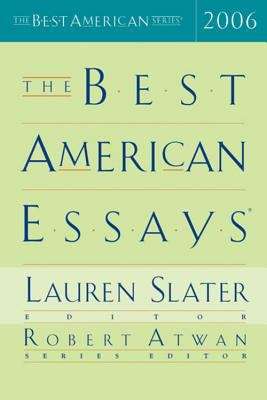 Book cover of The Best American Essays 2006