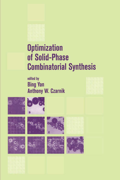 Book cover of Optimization of Solid-Phase Combinatorial Synthesis