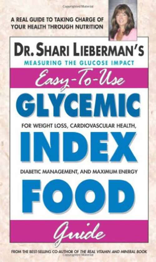 Book cover of Glycemic Index Food Guide