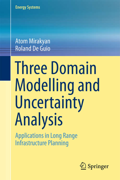 Book cover of Three Domain Modelling and Uncertainty Analysis