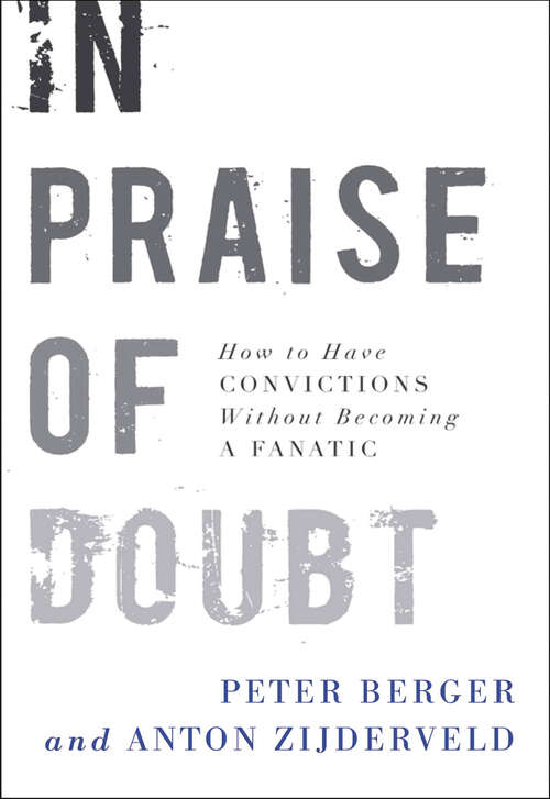 Book cover of In Praise of Doubt