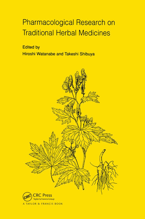 Book cover of Pharmacological Research on Traditional Herbal Medicines