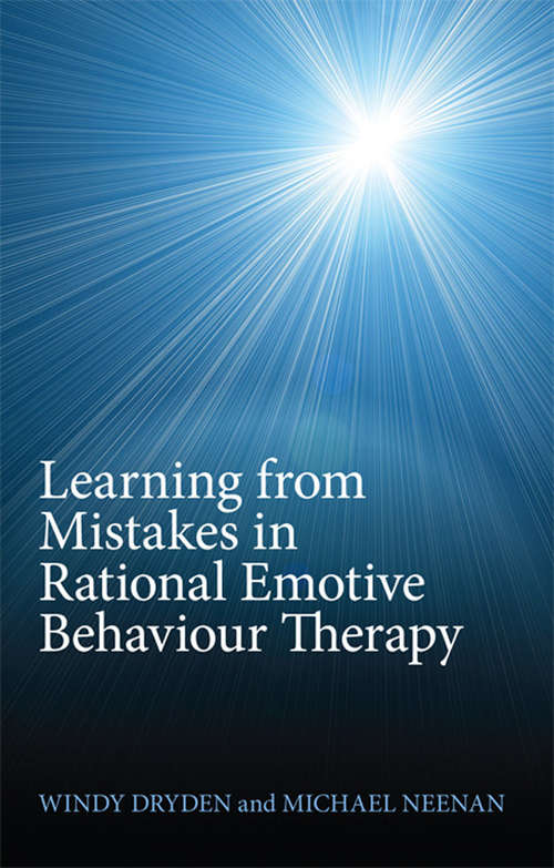 Book cover of Learning from Mistakes in Rational Emotive Behaviour Therapy