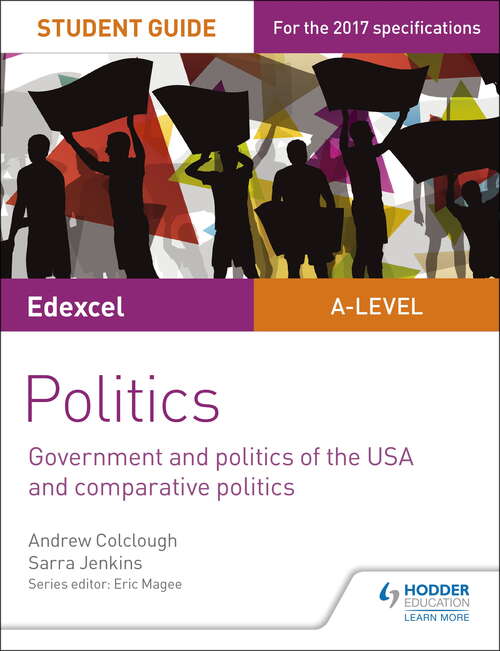 Book cover of Edexcel A-level Politics Student Guide 4: Government and Politics of the USA