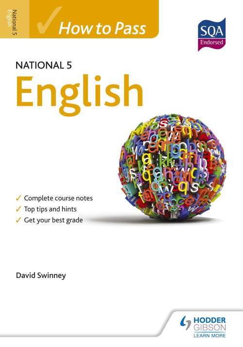Book cover of How to Pass National 5 English