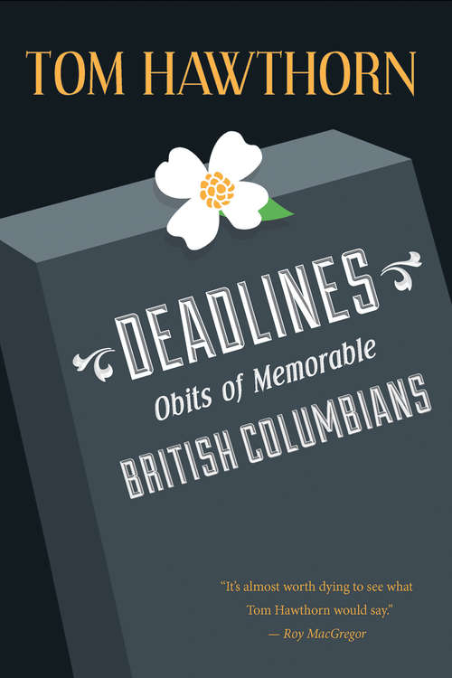Book cover of Deadlines