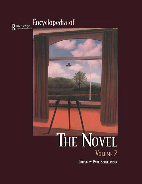 Book cover of Encyclopedia of the Novel