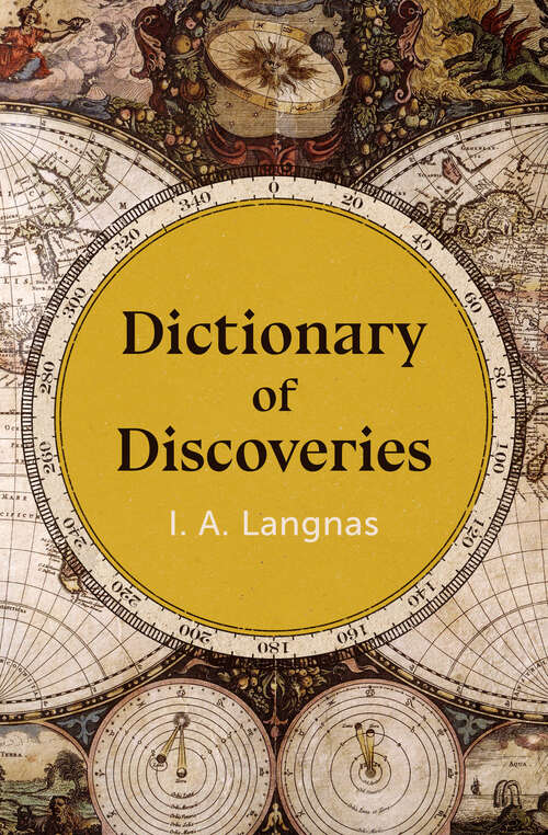 Book cover of Dictionary of Discoveries (Digital Original)