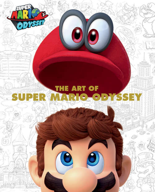 Book cover of The Art of Super Mario Odyssey