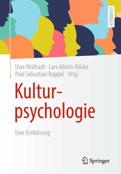 Book cover of Kulturpsychologie: Eine Einführung (1. Aufl. 2022)