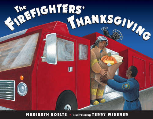 Book cover of The Firefighter's Thanksgiving