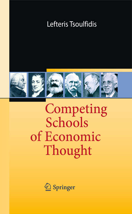 Book cover of Competing Schools of Economic Thought