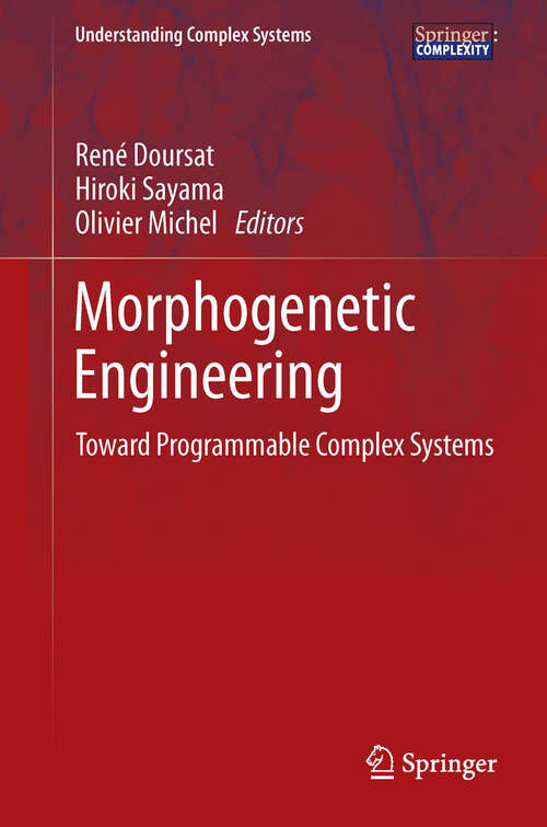 Book cover of Morphogenetic Engineering